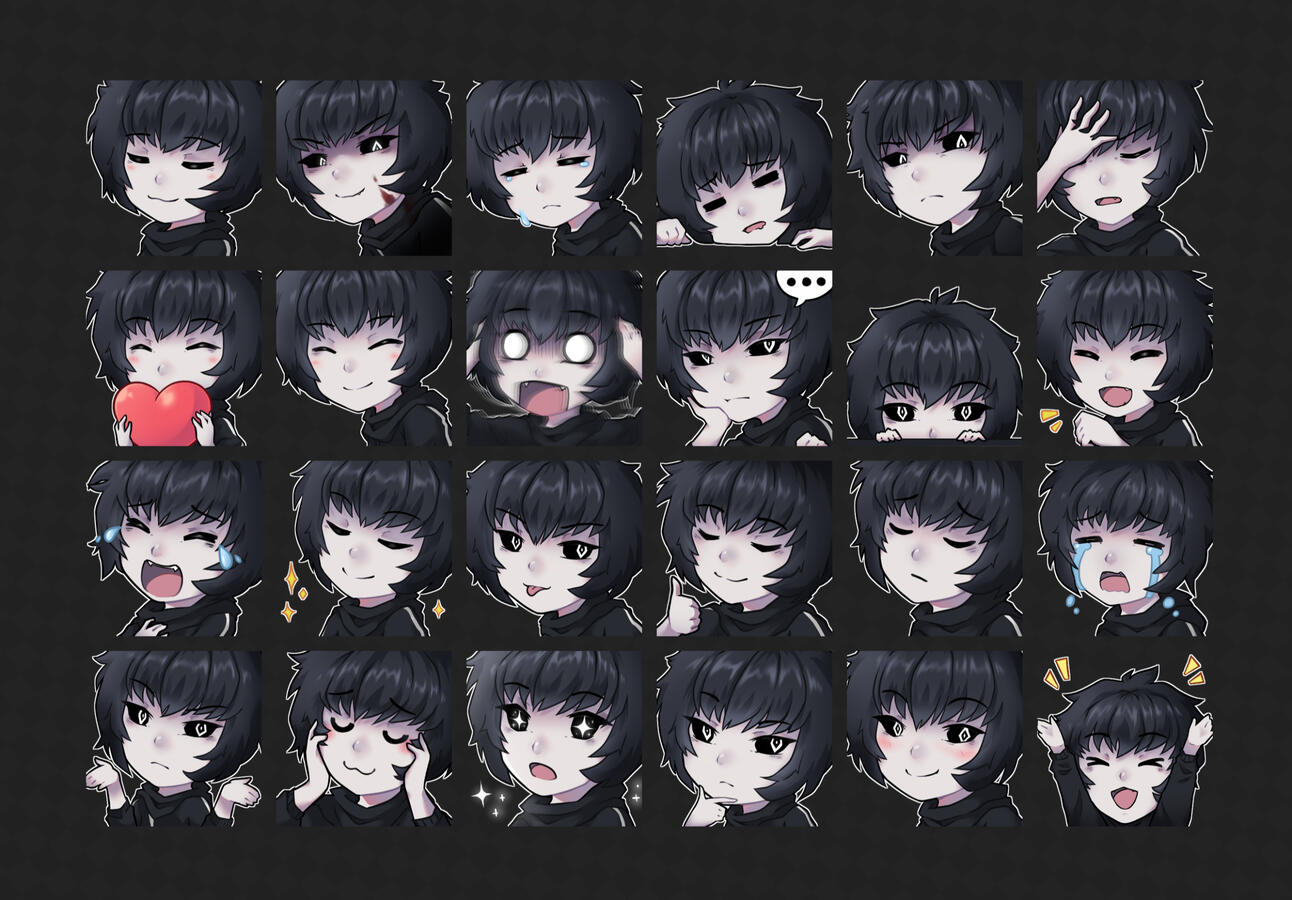 Lots of emotes