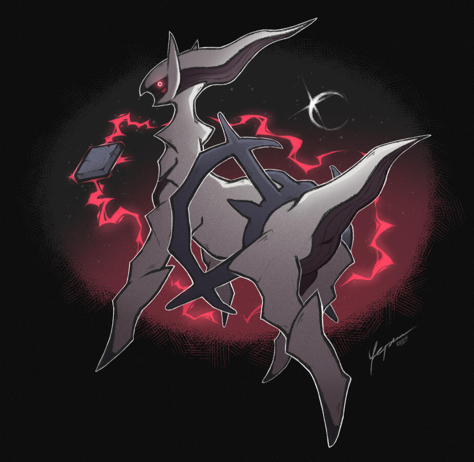 Cel shaded w/ simple background